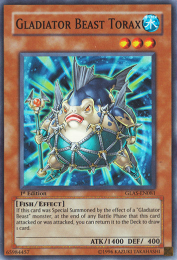 Gladiator Beast Torax [GLAS-EN081] Super Rare | Good Games Adelaide SA