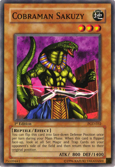 Cobraman Sakuzy [PGD-032] Common | Good Games Adelaide SA