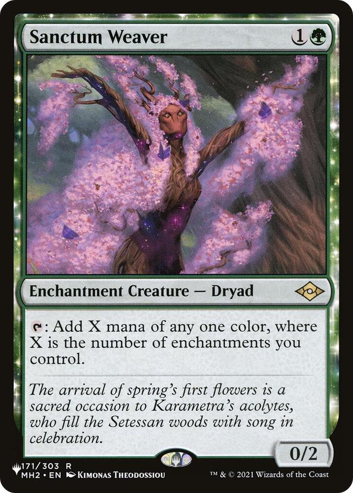 Sanctum Weaver 171/303 (The List Reprints)  | Good Games Adelaide SA