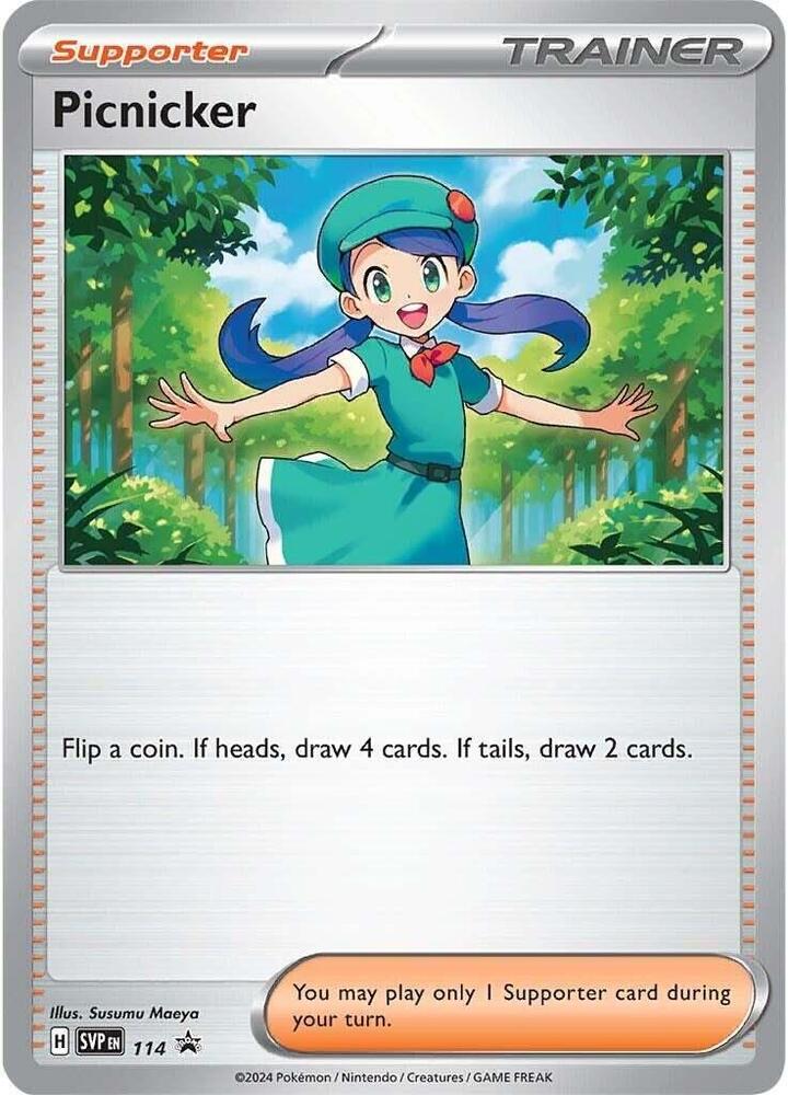 Picnicker 114 (SV: Scarlet & Violet Promo Cards)  | Good Games Adelaide SA