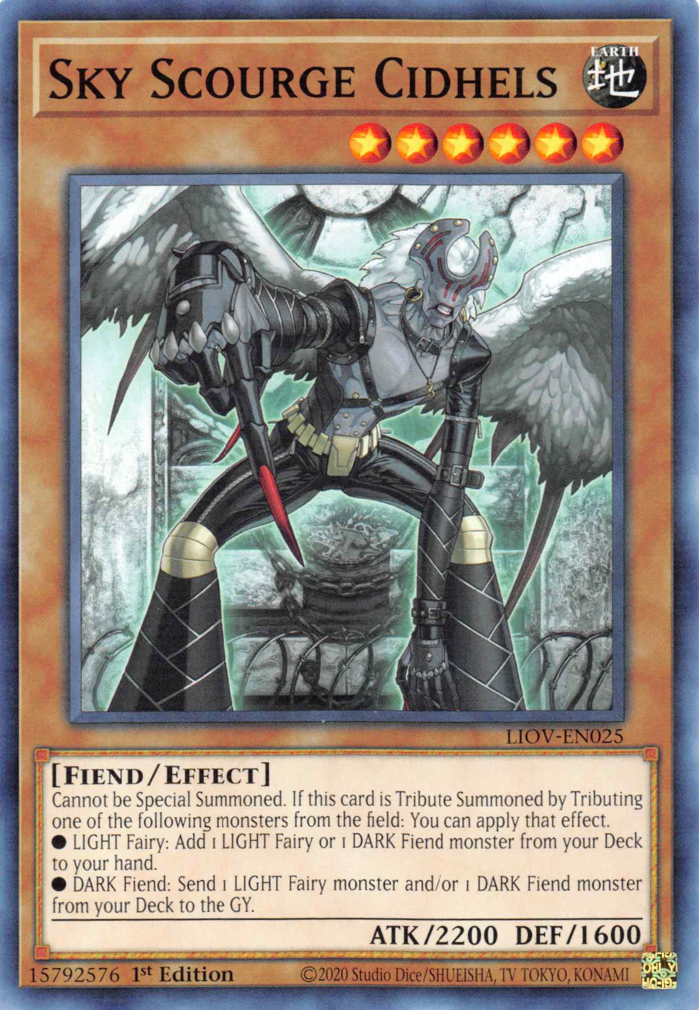 Sky Scourge Cidhels [LIOV-EN025] Common | Good Games Adelaide SA