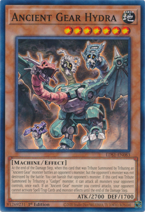 Ancient Gear Hydra [LDS1-EN083] Common | Good Games Adelaide SA