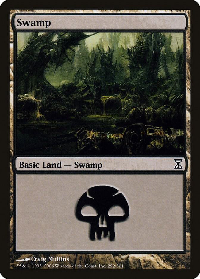 Swamp 292 (Time Spiral)  | Good Games Adelaide SA
