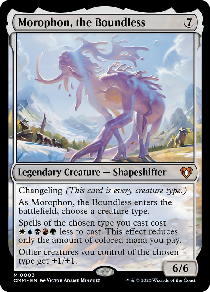 Morophon, the Boundless 3 (Commander Masters)  - Foil | Good Games Adelaide SA
