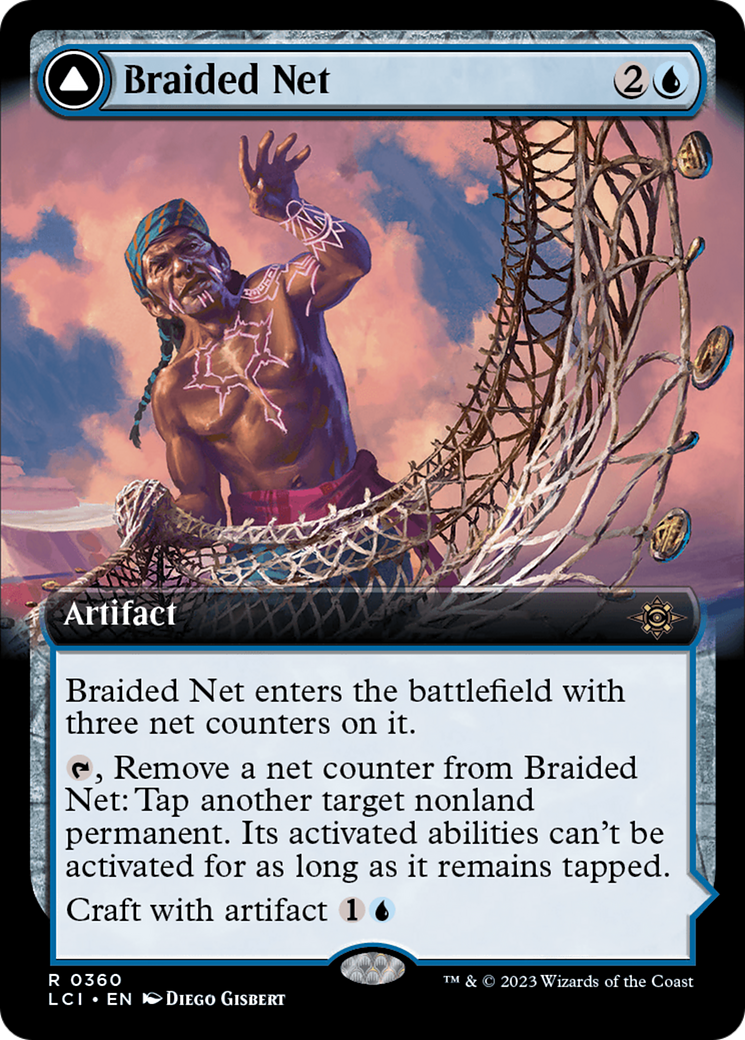 Braided Net // Braided Quipu (Extended Art) [The Lost Caverns of Ixalan] | Good Games Adelaide SA