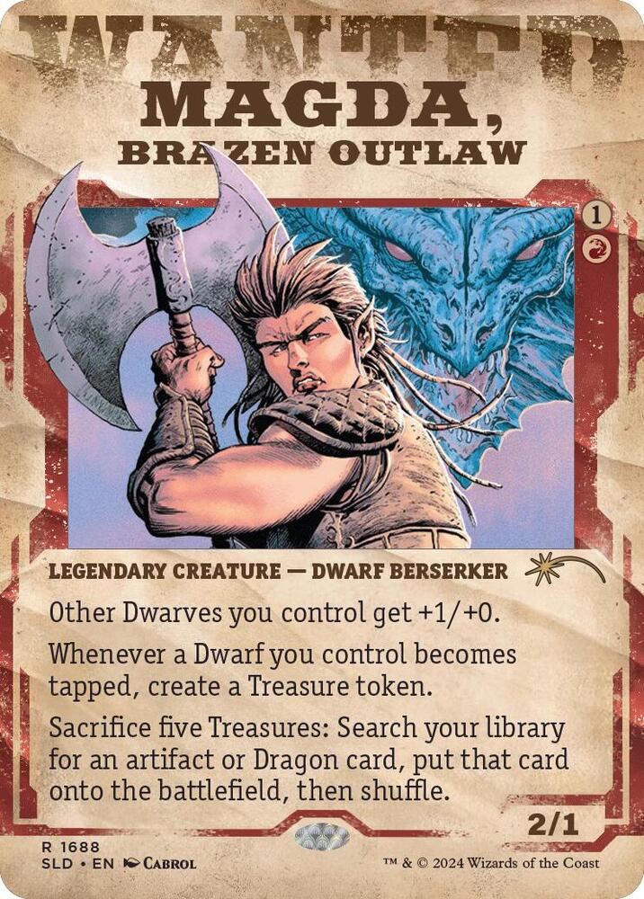 Magda Brazen Outlaw 1688 (Secret Lair Drop Series)  | Good Games Adelaide SA