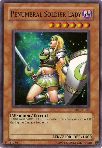 Penumbral Soldier Lady [DR3-EN033] Super Rare | Good Games Adelaide SA