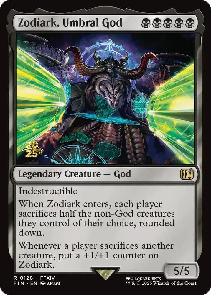 Zodiark Umbral God 128 (Prerelease Cards)  - Foil | Good Games Adelaide SA