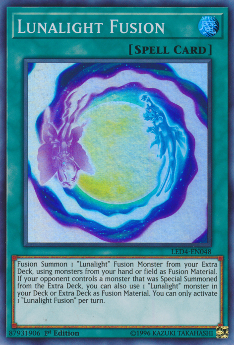 Lunalight Fusion [LED4-EN048] Super Rare | Good Games Adelaide SA