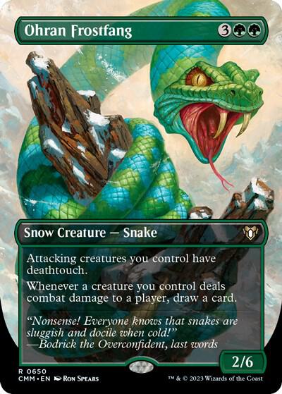 Ohran Frostfang 650 (Commander Masters)  - Borderless | Good Games Adelaide SA