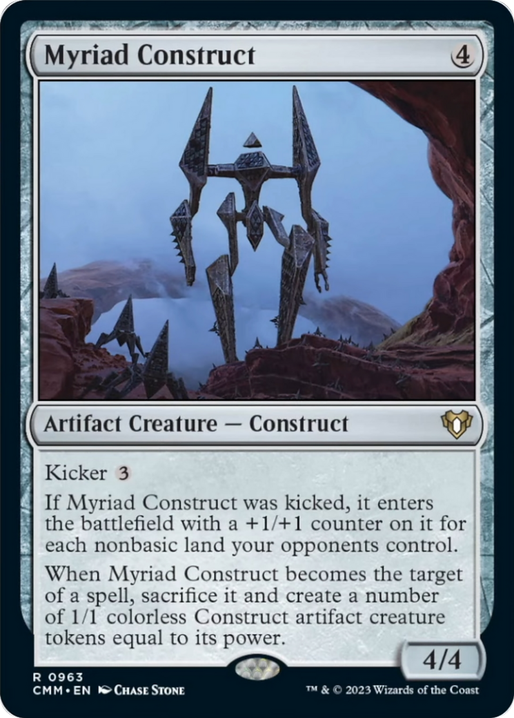 Myriad Construct [Commander Masters] | Good Games Adelaide SA