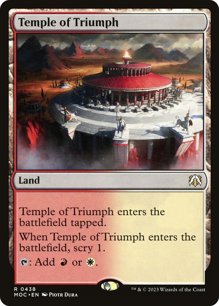 Temple of Triumph [March of the Machine Commander] | Good Games Adelaide SA