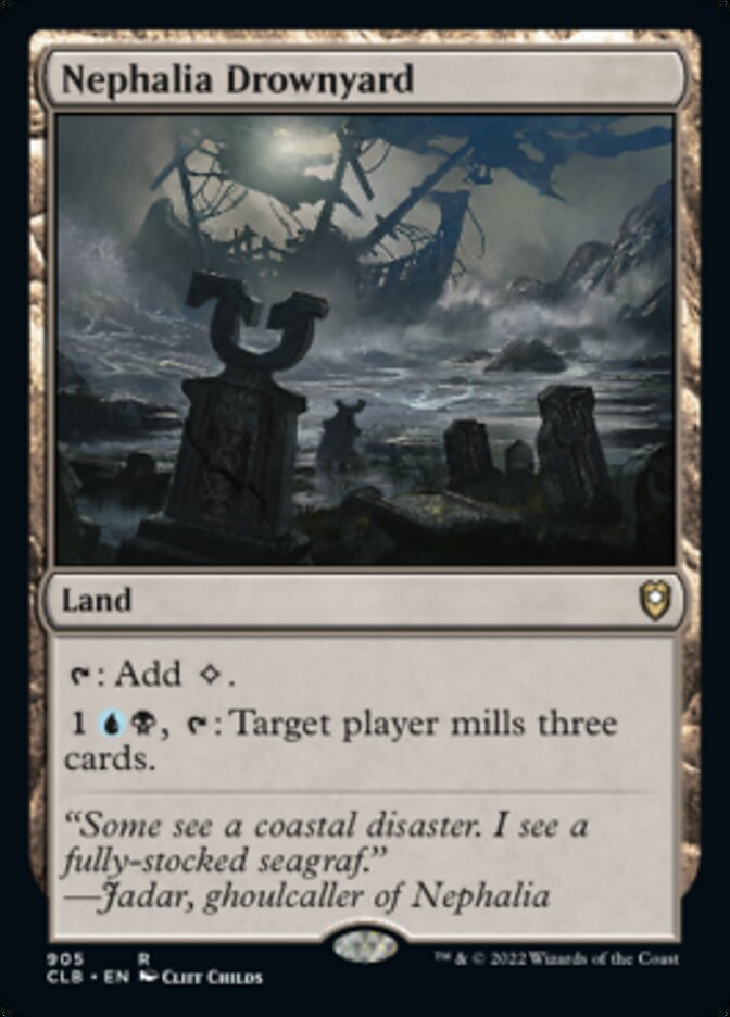 Nephalia Drownyard [Commander Legends: Battle for Baldur's Gate] | Good Games Adelaide SA
