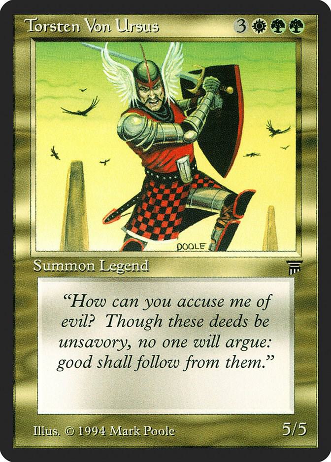 Torsten Von Ursus  (Legends)  | Good Games Adelaide SA