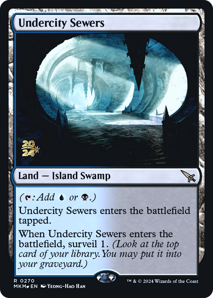 Undercity Sewers [Murders at Karlov Manor Prerelease Promos] | Good Games Adelaide SA