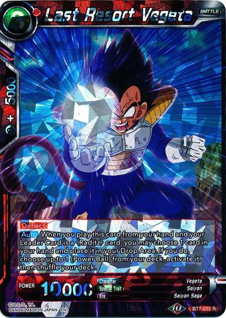 Last Resort Vegeta [BT7-010] | Good Games Adelaide SA