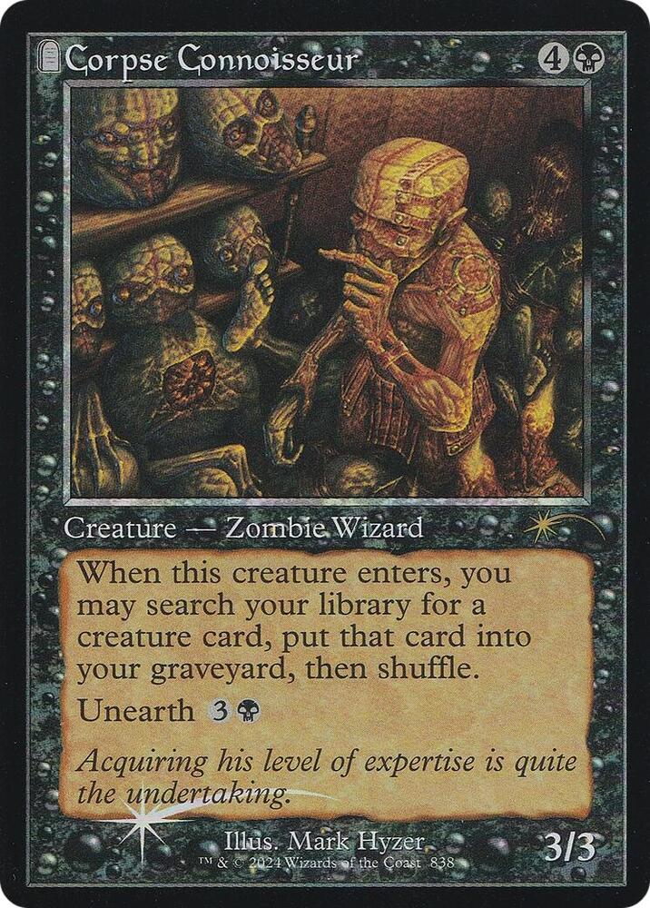 Corpse Connoisseur Retro Frame 838 (Secret Lair Drop Series)  - Foil | Good Games Adelaide SA