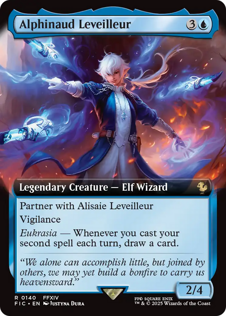 Alphinaud Leveilleur (Extended Art) [FINAL FANTASY Commander] | Good Games Adelaide SA