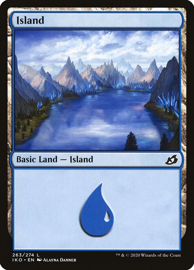 Island 263 (Ikoria: Lair of Behemoths)  - Foil | Good Games Adelaide SA