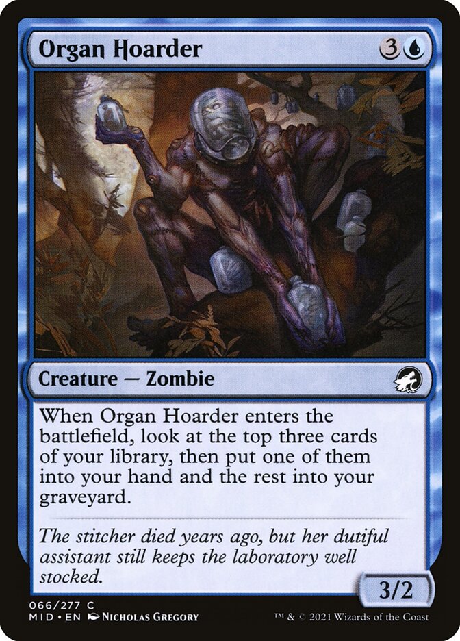 Organ Hoarder 66 (Innistrad: Midnight Hunt)  | Good Games Adelaide SA