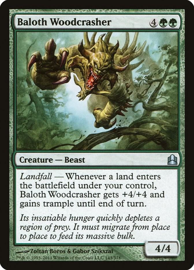 Baloth Woodcrasher 143 (Commander)  | Good Games Adelaide SA