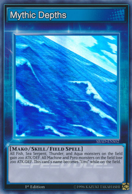 Mythic Depths [SBAD-ENS02] Super Rare | Good Games Adelaide SA