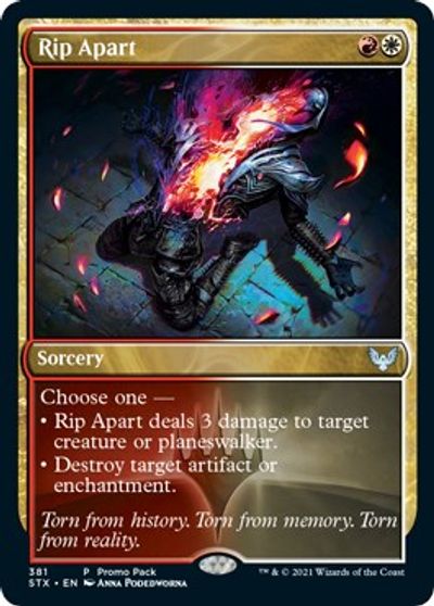 Rip Apart (Promo Pack) [Strixhaven: School of Mages] | Good Games Adelaide SA
