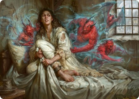 Eruth, Tormented Prophet Art Card [Innistrad: Crimson Vow Art Series] | Good Games Adelaide SA