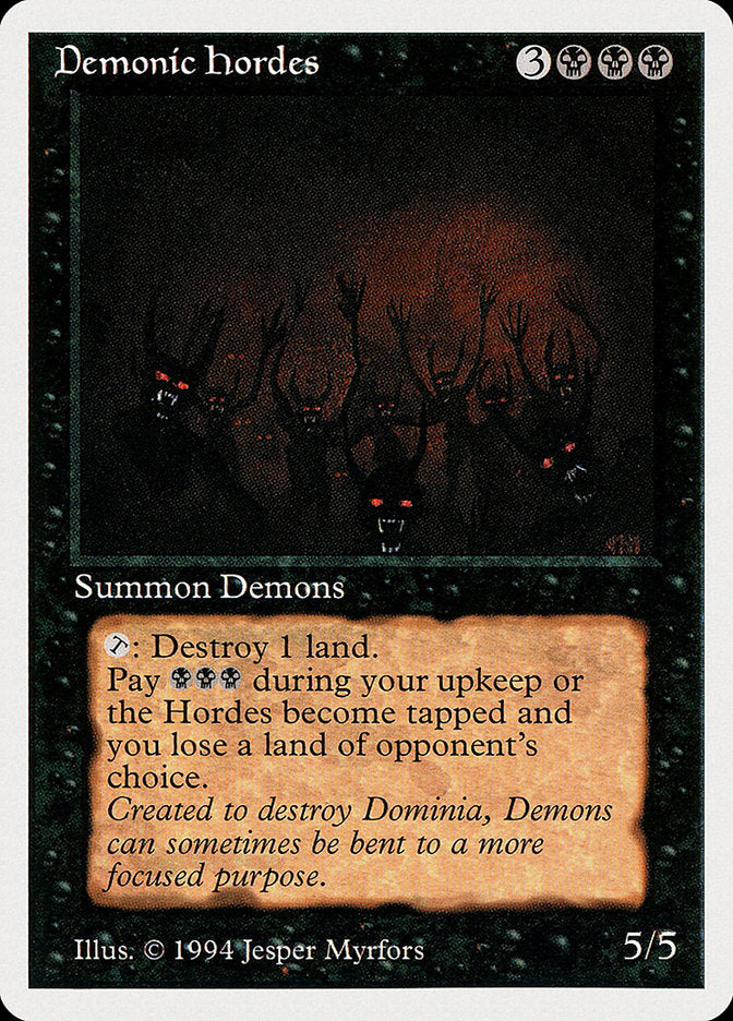 Demonic Hordes [Summer Magic / Edgar] | Good Games Adelaide SA