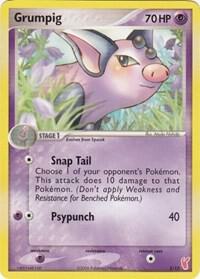 Grumpig 3/12 (EX Trainer Kit 2: Plusle & Minun)  | Good Games Adelaide SA