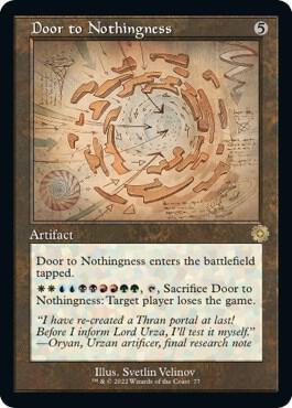 Door to Nothingness Schematic 77 (The Brothers' War: Retro Frame Artifacts)  | Good Games Adelaide SA