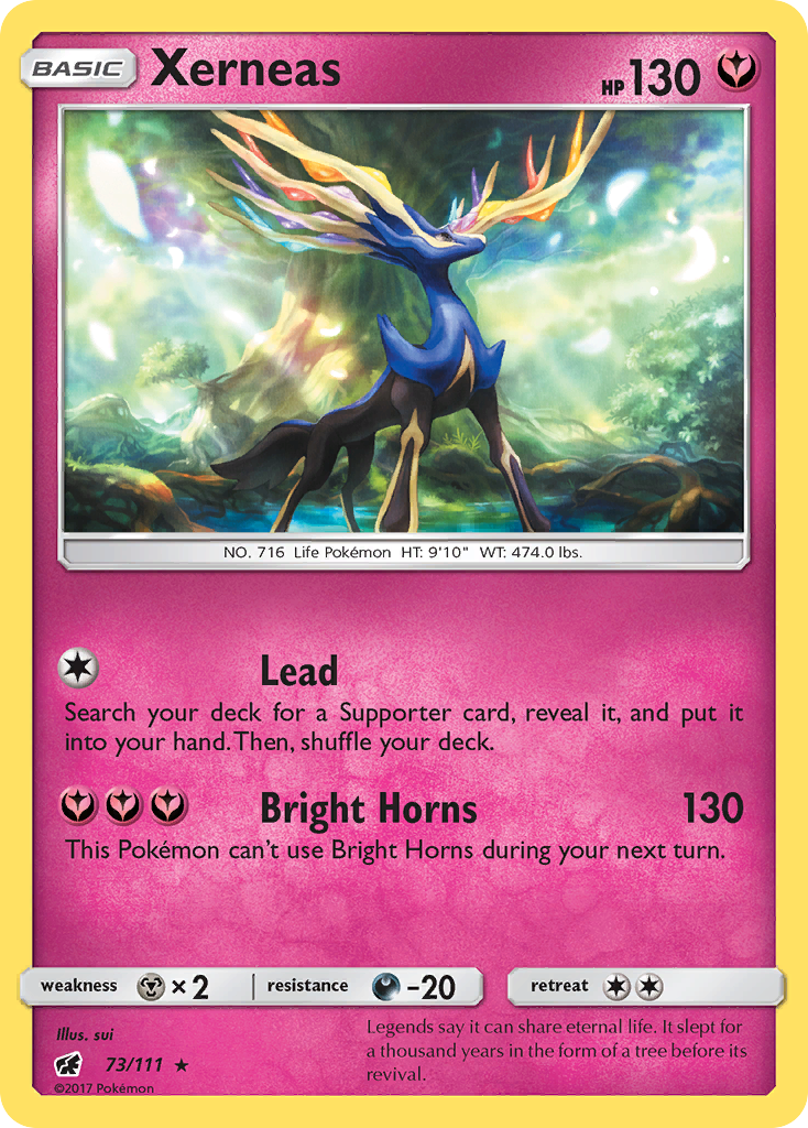 Xerneas (73/111) [Sun & Moon: Crimson Invasion] | Good Games Adelaide SA