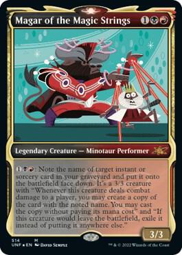 Magar of the Magic Strings Showcase Galaxy Foil 514 (Unfinity)  - Foil | Good Games Adelaide SA