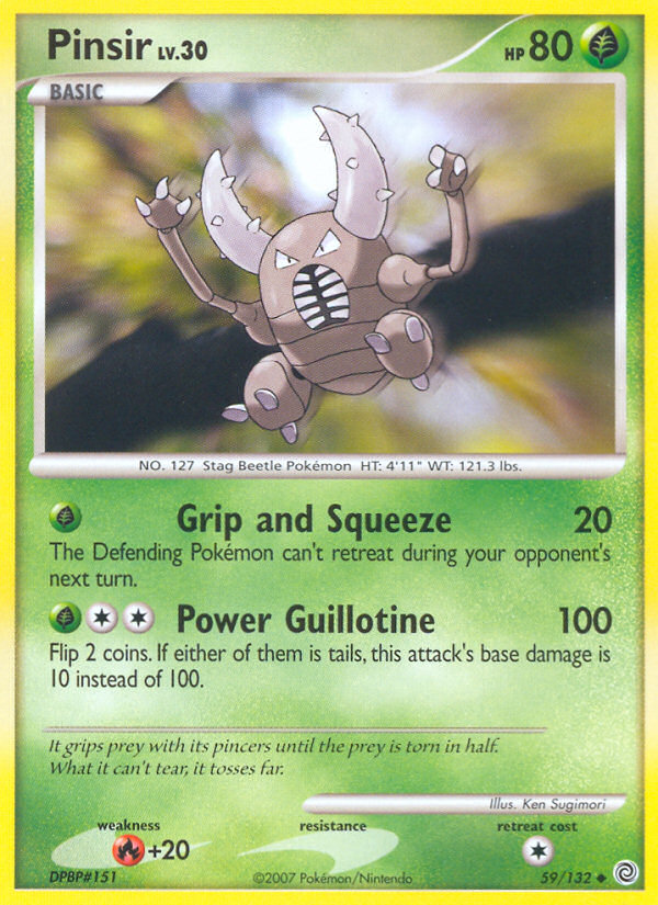 Pinsir (59/132) [Diamond & Pearl: Secret Wonders] | Good Games Adelaide SA