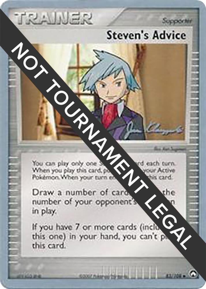 Steven's Advice 2008 Jason Klaczynski 83/108 (World Championship Decks)  | Good Games Adelaide SA