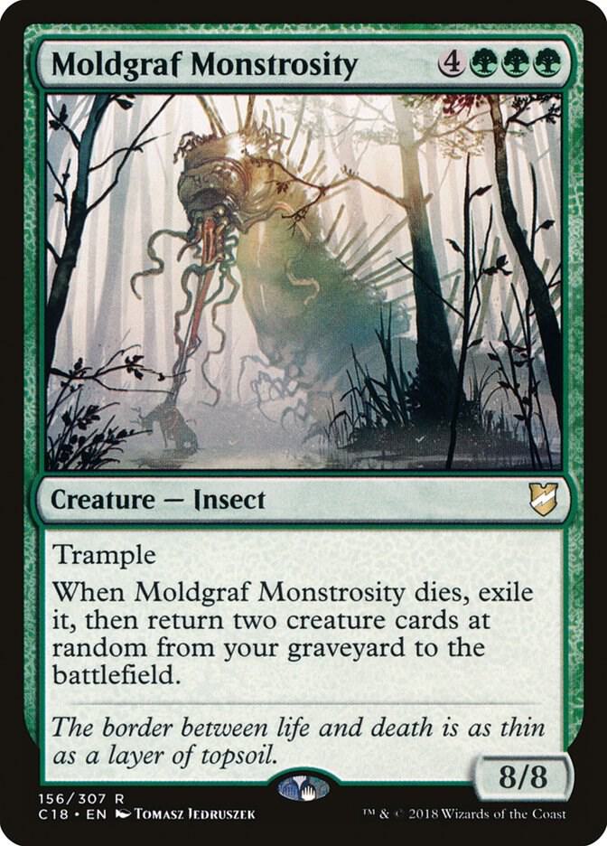 Moldgraf Monstrosity 156 (Commander 2018)  | Good Games Adelaide SA
