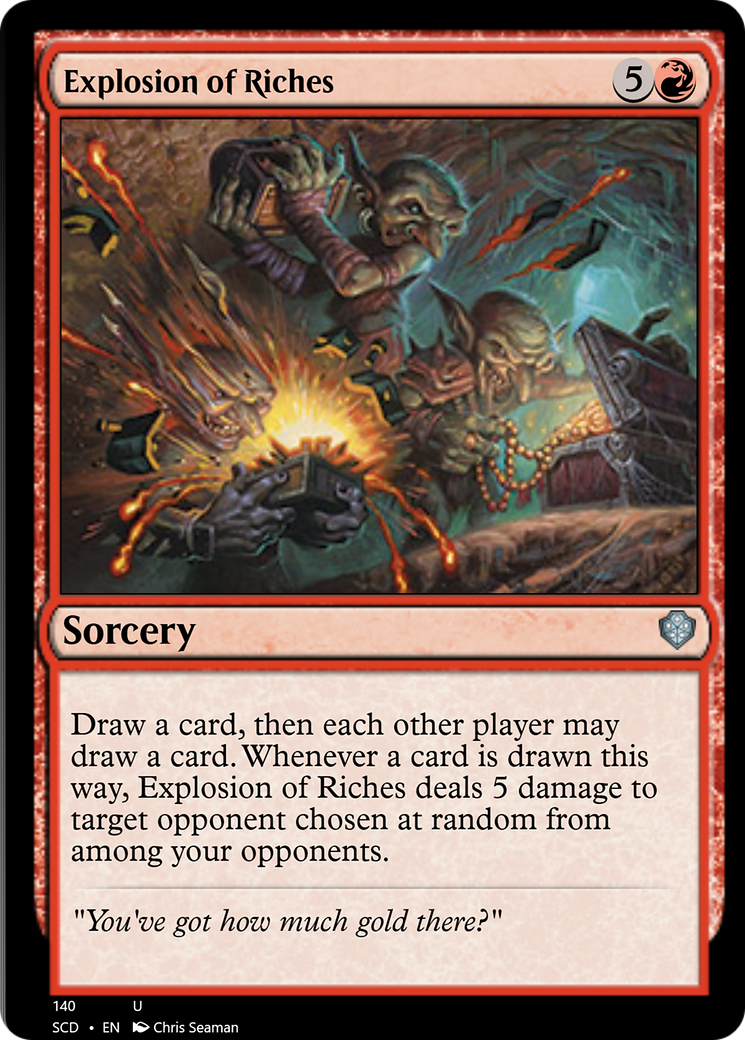 Explosion of Riches [Starter Commander Decks] | Good Games Adelaide SA