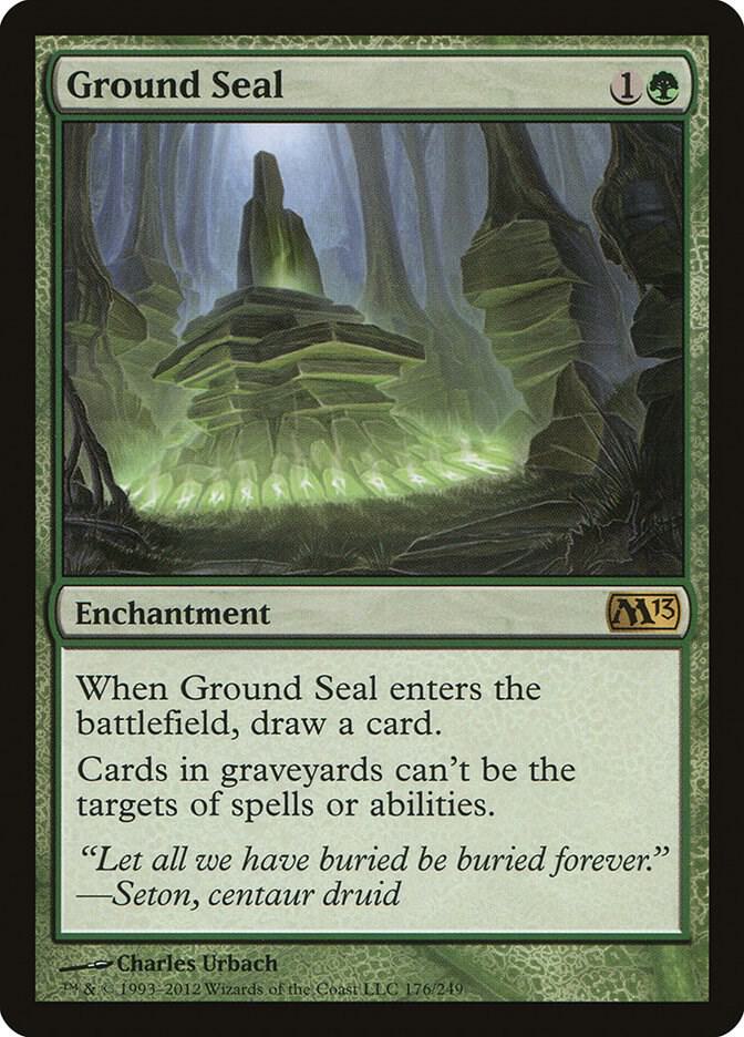 Ground Seal 176 (Magic 2013 (M13))  - Foil | Good Games Adelaide SA