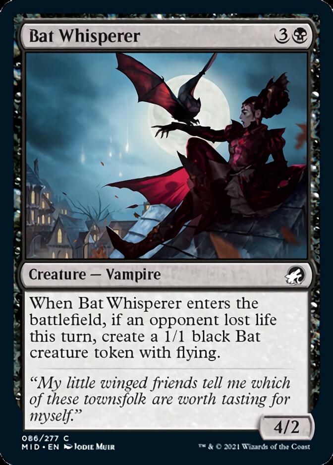 Bat Whisperer [Innistrad: Midnight Hunt] | Good Games Adelaide SA