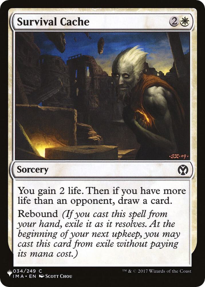 Survival Cache 034/249 (The List Reprints)  | Good Games Adelaide SA