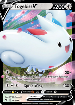 Togekiss V (140/185) [Sword & Shield: Vivid Voltage] | Good Games Adelaide SA