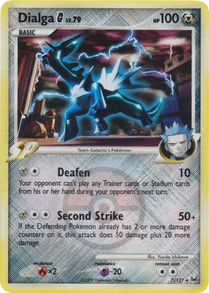 Dialga G 7 127 League Promo 007/127 (League & Championship Cards)  - Reverse Holofoil | Good Games Adelaide SA
