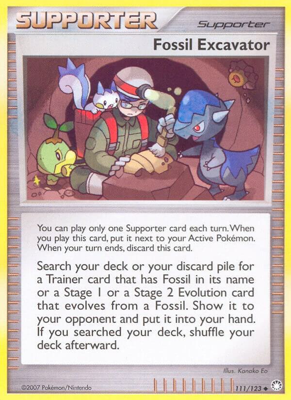 Fossil Excavator 111/123 (Mysterious Treasures)  | Good Games Adelaide SA