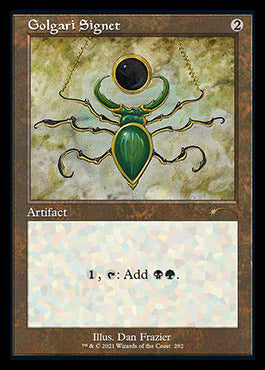 Golgari Signet (Retro) [Secret Lair Drop Series] | Good Games Adelaide SA