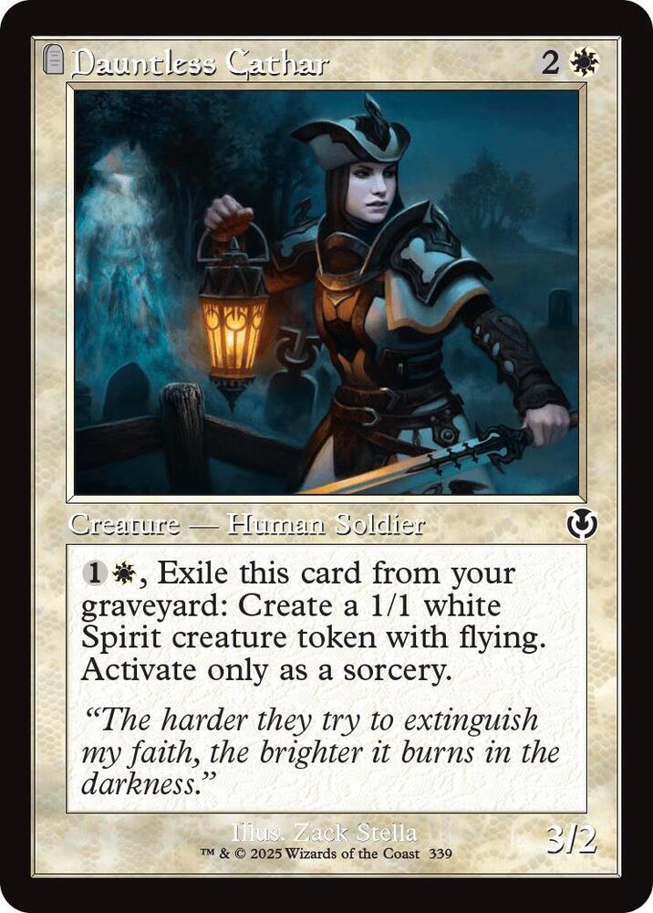 Dauntless Cathar 339 (Innistrad Remastered)  - Foil | Good Games Adelaide SA