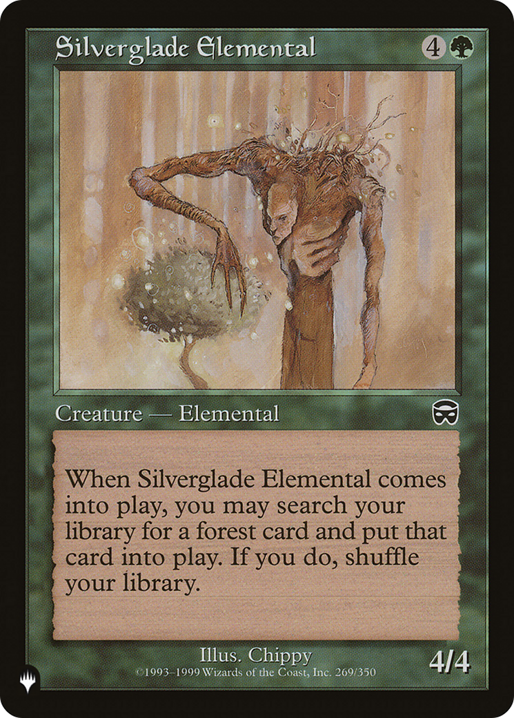 Silverglade Elemental [The List Reprints] | Good Games Adelaide SA