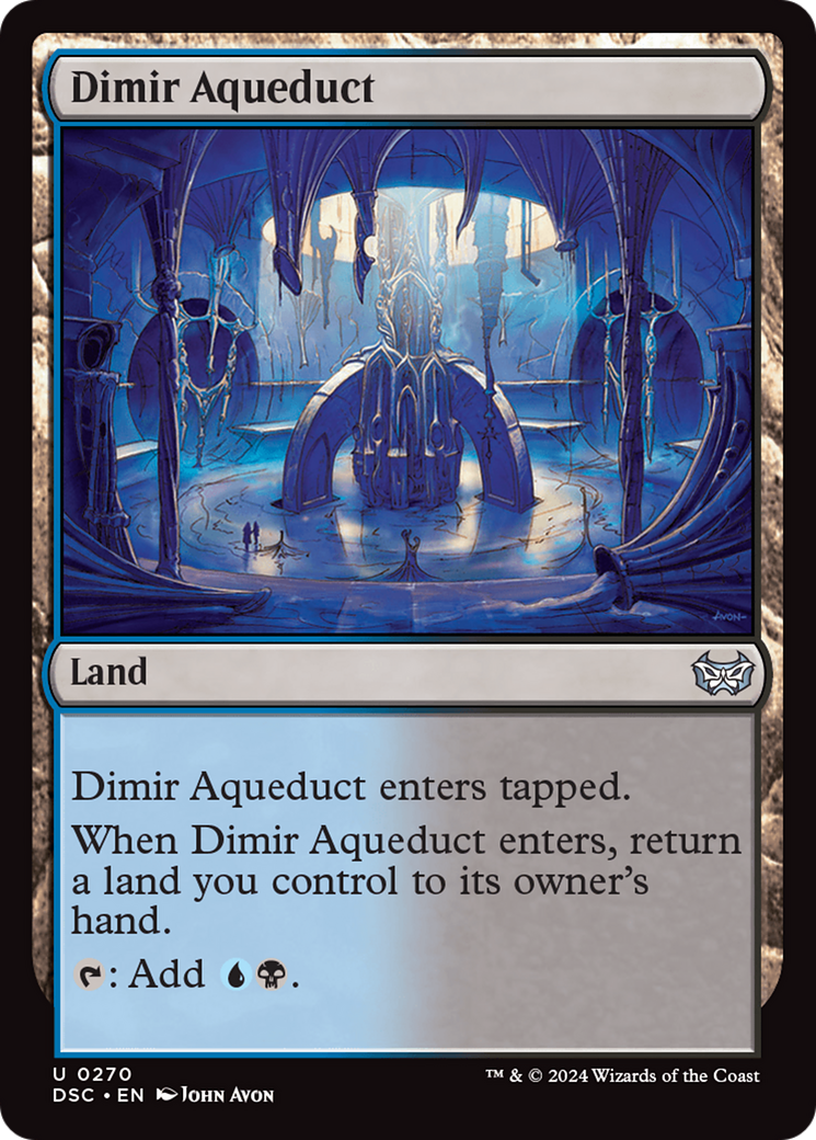 Dimir Aqueduct [Duskmourn: House of Horror Commander] | Good Games Adelaide SA