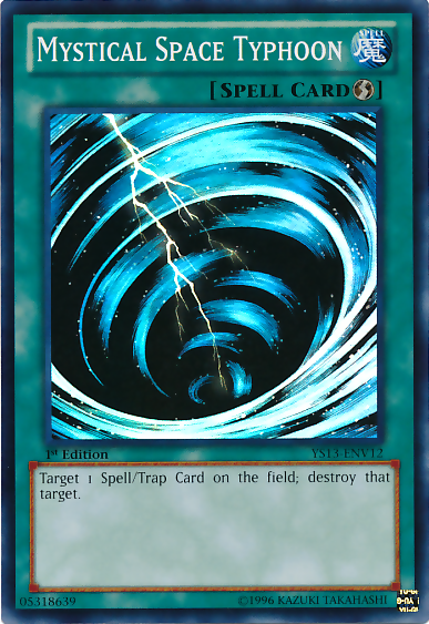 Mystical Space Typhoon [YS13-ENV12] Super Rare | Good Games Adelaide SA