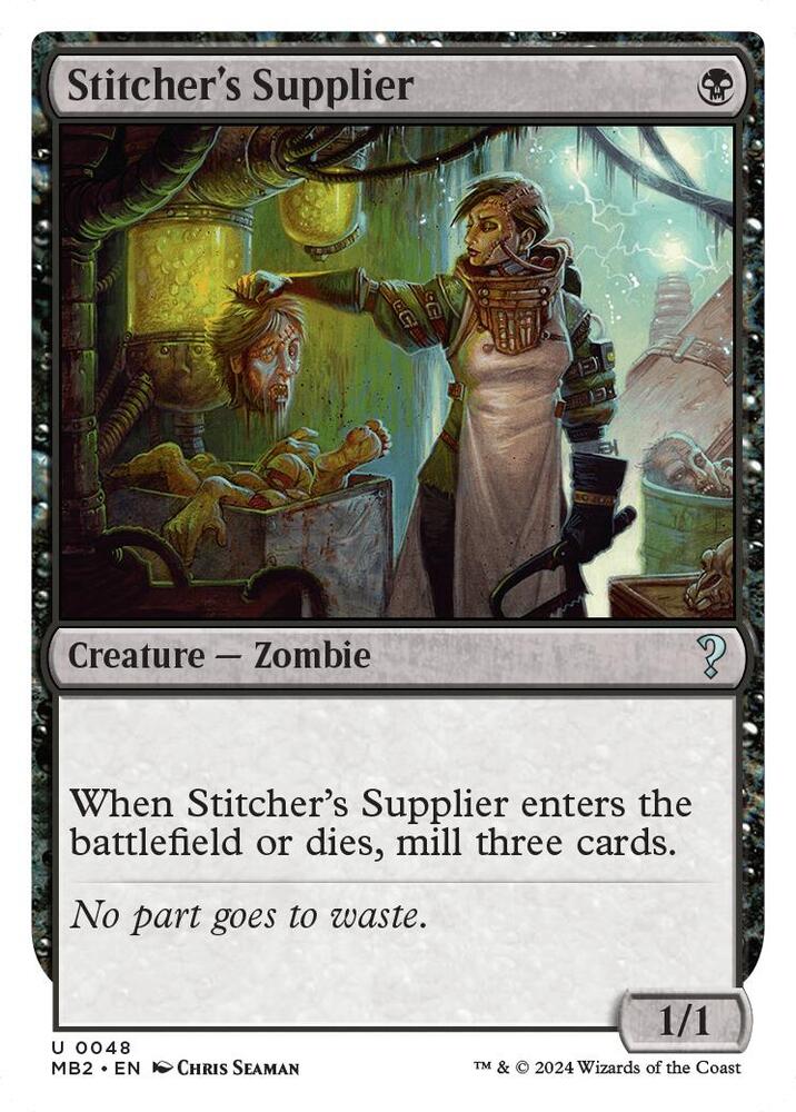 Stitcher's Supplier 48 (Mystery Booster 2)  | Good Games Adelaide SA