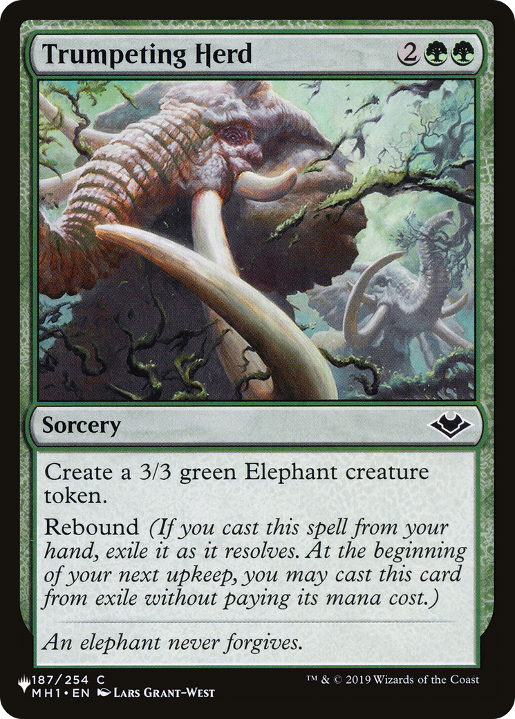 Trumpeting Herd [The List Reprints] | Good Games Adelaide SA